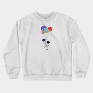 Balloon Astronaut Crewneck Sweatshirt